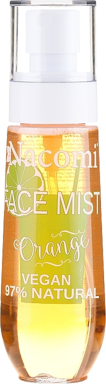 Face Spray "Citrus" - Nacomi Face Mist Orange — photo N1