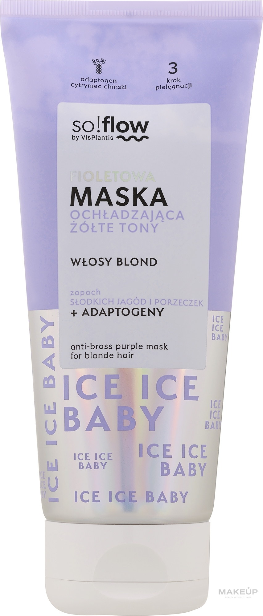 Mask for Light Hair - SO!FLOW Purple Cooling  — photo 200 ml