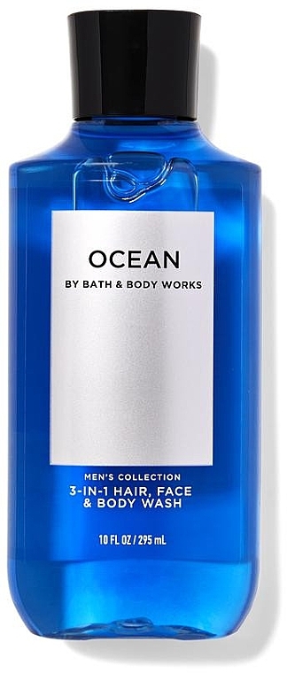 3in1 Shower Gel - Bath and Body Works Ocean 3-in-1 Hair, Face & Body Wash — photo N1