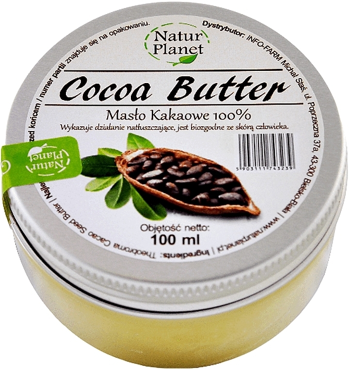 Unrefined Cocoa Butter - Natur Planet Cocoa Butter — photo N10