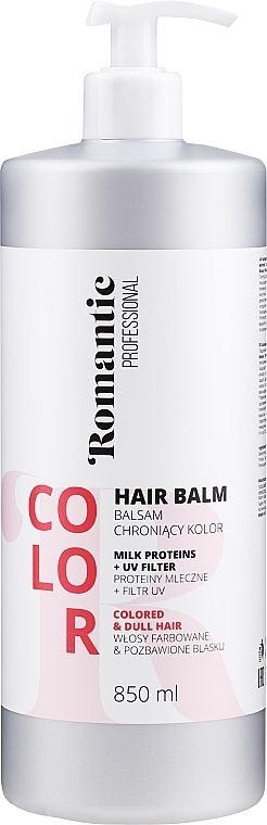 Color-Treated Hair Conditioner - Romantic Professional Color Hair Balm — photo N1