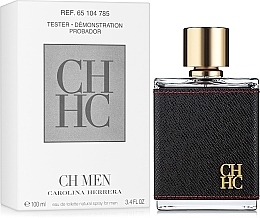 Carolina Herrera CH Men - Eau de Toilette (tester with cap) — photo N2