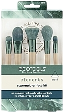 Makeup Brush Set - EcoTools Elements Collection Supernatural Face Kit — photo N2