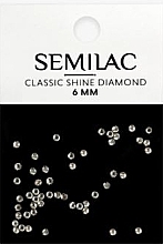 Fragrances, Perfumes, Cosmetics Nail Crystals, 6 mm - Semilac Classic Shine Diamond