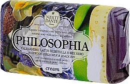 Fragrances, Perfumes, Cosmetics Soap "Pearl Foam" - Nesti Dante Philosophia Cream