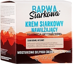 Deep Moisturizing Sulfur Cream - Barwa Sulphuric Cream Prolonged Moisturising — photo N2