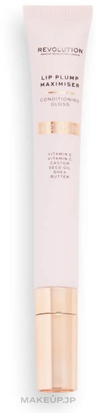 Lip Conditioner - Makeup Revolution Rehab Lip Plump Maximiser Conditioning Gloss — photo 10 ml