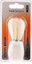 Shaving Brush, 30338, white - Top Choice — photo N1