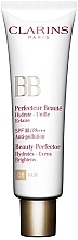 Fragrances, Perfumes, Cosmetics Moisturizing BB Cream - Clarins BB Beauty Perfector Hydrates-Evens Brightens SPF 30/PA +++