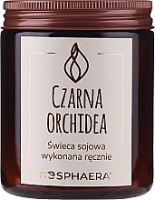 Scented Soy Candle "Black Orchid" - Bosphaera Black Orchid Candle — photo N2