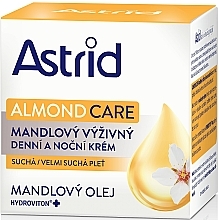 Nourishing Cream for Dry & Very Dry Skin - Astrid Almond Care Cream — photo N1