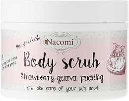 Washing Peeling Foam "Strawberry-Guawa Pudding" - Nacomi Body Scrub Strawberry-Guawa Pudding — photo N4