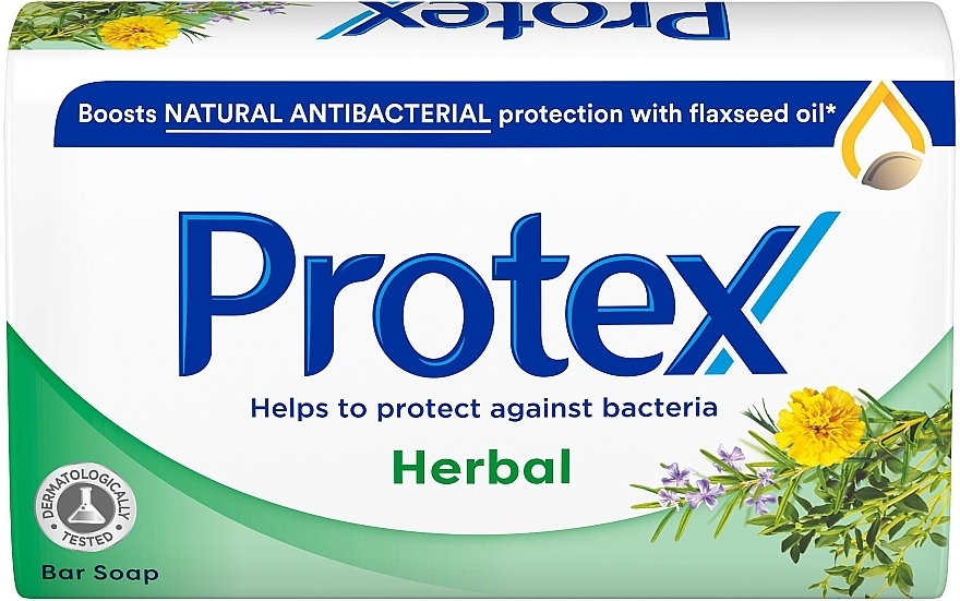 Antibacterial Soap - Protex Herbal Bar Soap — photo N1