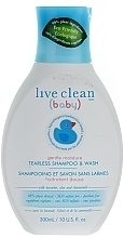 Fragrances, Perfumes, Cosmetics Kids Body and Hair Shampoo 'No Tears' - Live Clean Baby Shampoo Wash