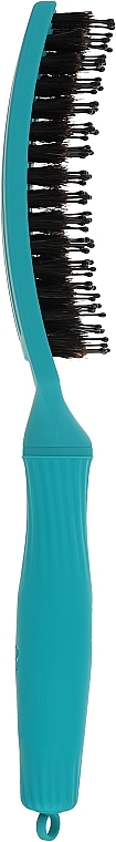 Hair Brush - Olivia Garden Finger Brush Combo Blue Lagoon — photo N2