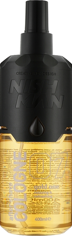 After Shave Cologne - Nishman Gold One Cologne No.7 — photo N1