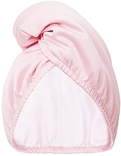 Fragrances, Perfumes, Cosmetics Double-Sided Satin Hair Towel, pink - Glov Double-Sided Satin Hair Towel Wrap Pink