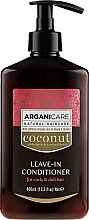 Fragrances, Perfumes, Cosmetics Leave-In Wavy & Dry Hair Conditioner - Arganicare Coconut Leave-In Conditioner For Curly & Dull Hair