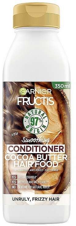 Conditioner - Garnier Fructis Hair Food Cocoa Butter Conditioner — photo N1