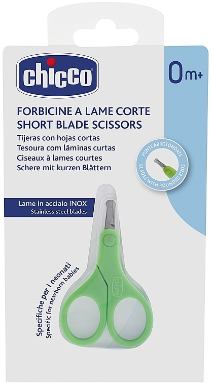 Rounded Scissors with Short Blades - Chicco — photo N1