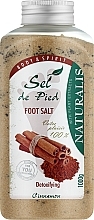 Fragrances, Perfumes, Cosmetics Foot Salt Bath - Naturalis Sep de Pied Cinnamon Foot Salt