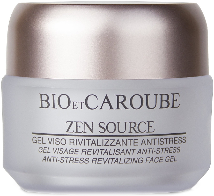 Revitalizing Anti-Stress Face Gel - Bio et Caroube Revitalizing Anti-Stress Face Gel — photo N1