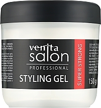 Hair Gel - Venita Salon Professional Styling Gel Super & Mega Strong — photo N3