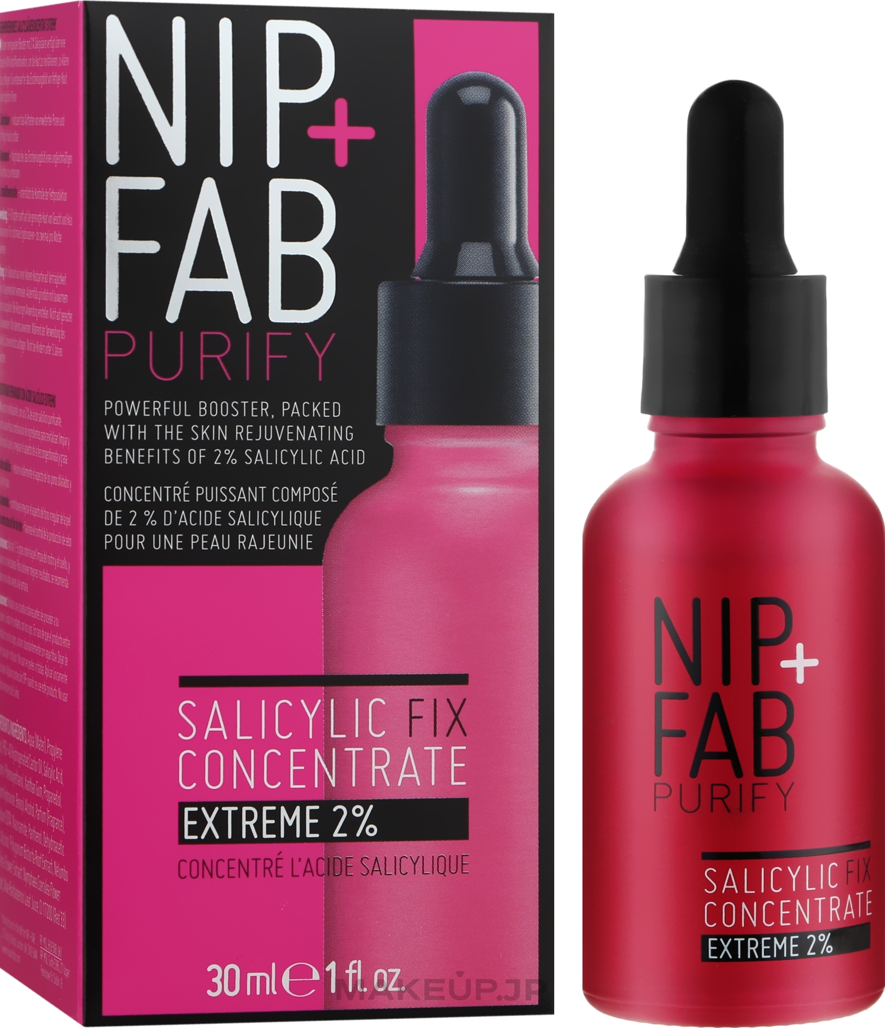 Face Concentrate with 2% Salicylic Acid - NIP+FAB Salicylic Fix Concentrate 2% — photo 30 ml