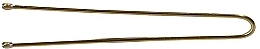Straight Hair Pins, gold - Lussoni Hair Pins 4.5 cm  — photo N1