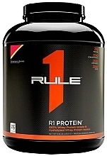 Strawberry-Banana Whey Protein - Rule One R1 Protein Strawberry Banana — photo N1