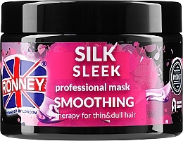 Fragrances, Perfumes, Cosmetics Silk Protein Hair Mask - Ronney Professional Silk Sleek Smoothing Mask