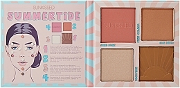 Fragrances, Perfumes, Cosmetics Makeup Palette - Sunkissed Summertide Countour Face Palette