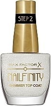Shimmering Top Coat - Max Factor Nailfinity Shimmer Top Coat — photo N1