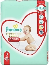 Nappy Pants, size 3 (6-11 kg), 70 pcs - Pampers Premium Care Pants — photo N3