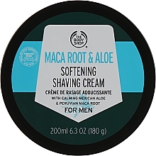 Maca Root & Aloe Shaving Cream - The Body Shop Maca Root & Aloe Softening Shaving Cream For Men — photo N4