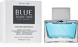 Blue Seduction Antonio Banderas woman - Eau de Toilette (tester with cap) — photo N2