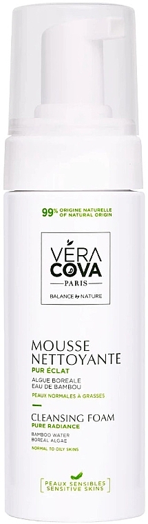 Face Cleansing Foam - Veracova Cleansing Foam Pure Radiance — photo N1