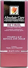 Anti-Wrinkle Eye Cream - Absolute Care Retinol Eye Cream — photo N3