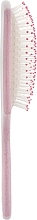 Rectangular Massage Hair Brush, pink, FC-003 - Dini — photo N14