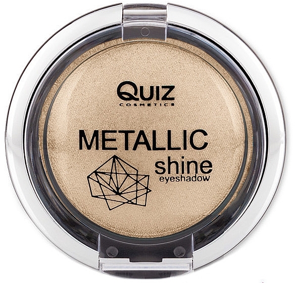Eyeshadow - Quiz Cosmetics Metallic Shine Eyeshadow — photo N1