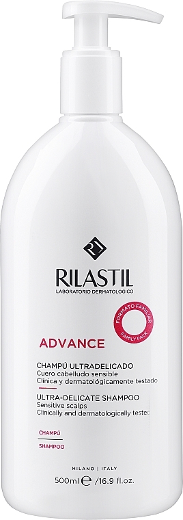 Ultra-Delicate Shampoo - Cumlaude Rilastil Advance Ultradelicated Shampoo — photo N2