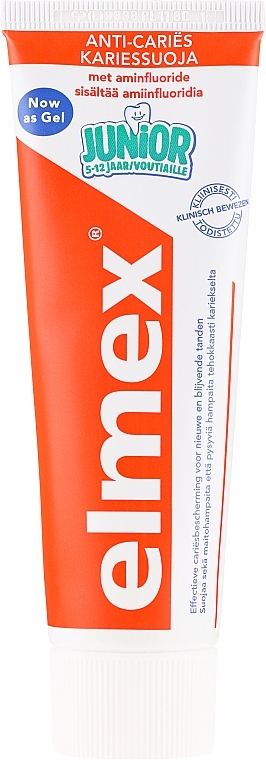 Kids Toothpaste, 5-12 years - Elmex Junior Toothpaste  — photo N1