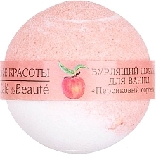 Fragrances, Perfumes, Cosmetics Bath Bomb "Peach Sorbet" - Le Cafe de Beaute Bubble Ball Bath