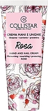 Fragrances, Perfumes, Cosmetics Hand and Naul Cream with Rose - Collistar Hand And Nail Cream With Rose