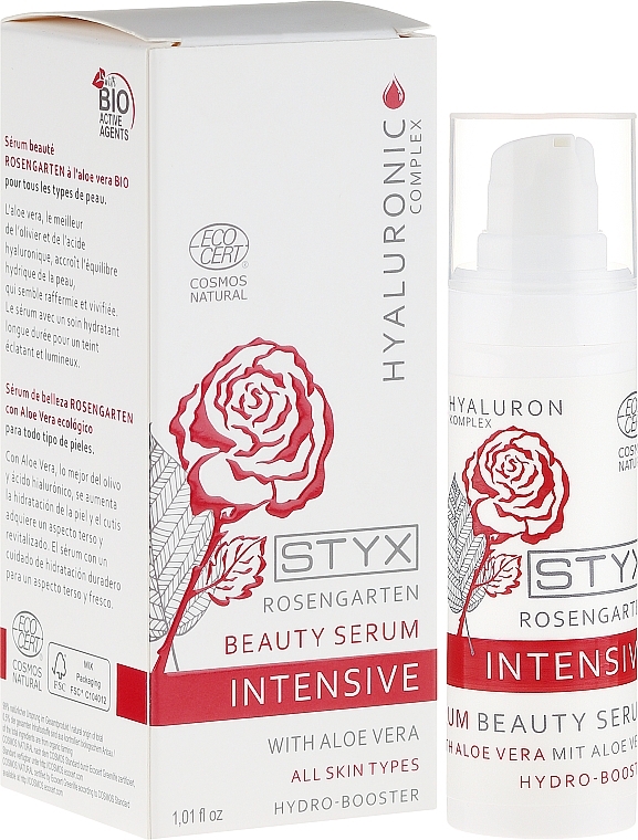 Beauty Serum "Hydro Intensive" - Styx Naturcosmetic Rose Garden Intensive Beauty Serum — photo N1