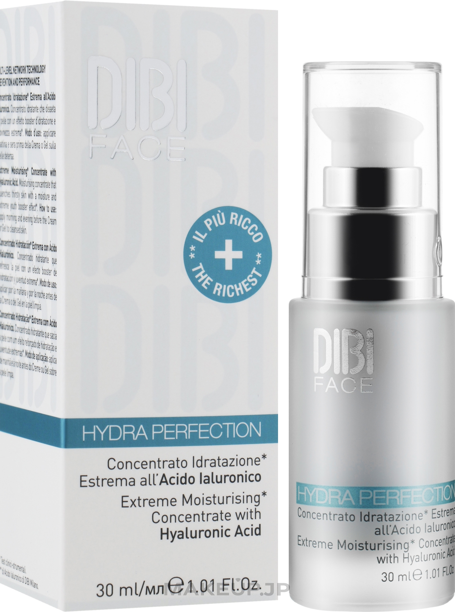 Moisturizing Serum - DIBI Milano Hydra Perfection Extreme Hydr Serum — photo 30 ml