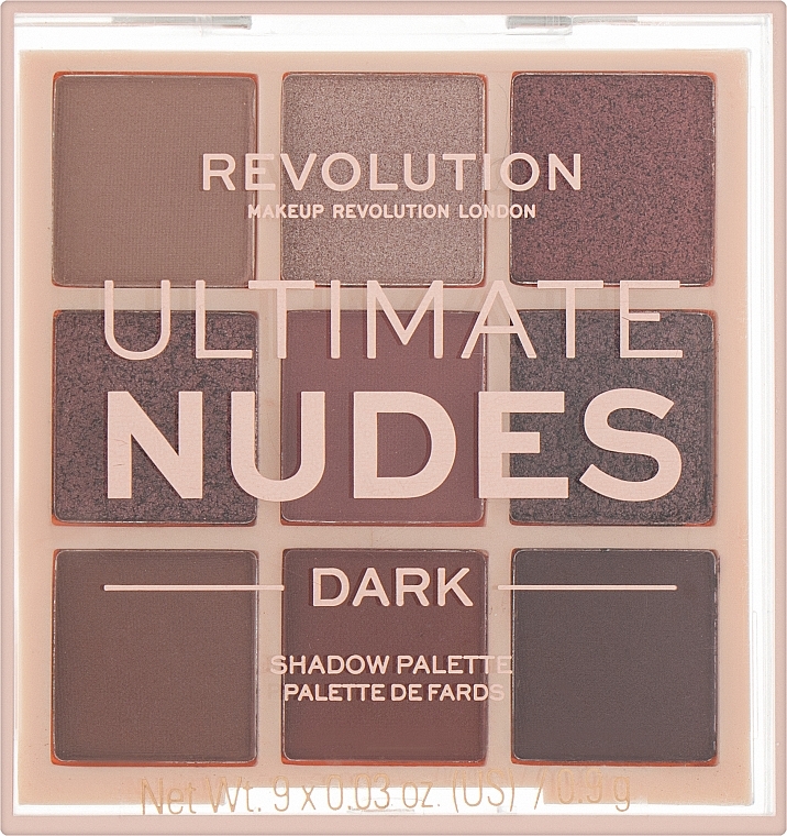 Eyeshadow Palette - Makeup Revolution Ultimate Nudes Eyeshadow Palette — photo N6