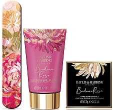 Set - Baylis & Harding Boudoire Rose Luxury Manicure Pamper Trio — photo N2