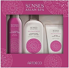 Fragrances, Perfumes, Cosmetics Gift Set - Artdeco Senses Asian Spa Sensual Balance Set (sh/gel/100ml + h/cr/75ml + b/lot/200ml)