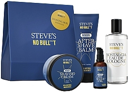 Steve's No Bull***t Nostalgia - Set (oil/aft/sh/50ml + sh/cr/100ml + aft/sh/balm/100ml + edc/100ml) — photo N1